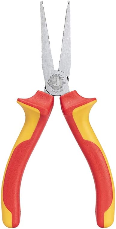 Jonard Tools FP-600INS, Insulated Fuse Puller with Cushion Grip, 6 3/4" Length