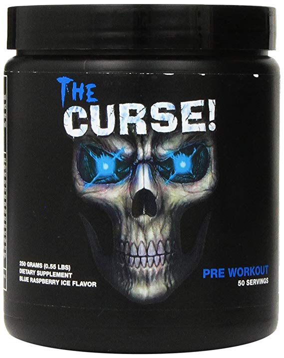 Cobra-Labs-The-Curse-Advanced Pre-Workout 250grams 50 Servings Blue Raspberry by Cobra Labs