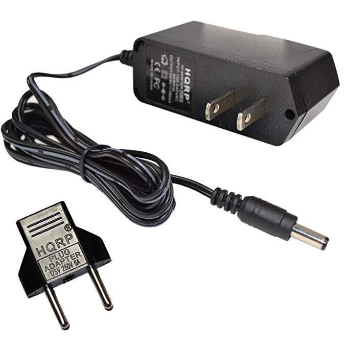 HQRP AC Adapter Schwinn A40 Elliptical, A10 A15 101 102 Exercise Bike, A20 A25 Recumbent Bike, 418 430 Elliptical Power Cord CY41-0900500 004-4150 9v 18228 000-7686 Nautilus   Euro Plug Adapter