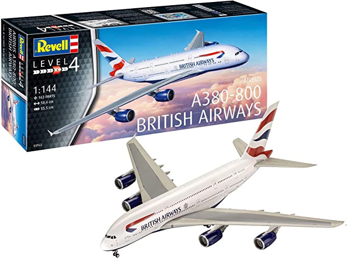 Revell RV03922 A380-800 British Airways Model Kit