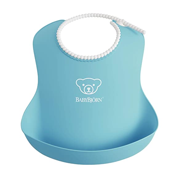 BABYBJORN Baby Bib, Turquoise