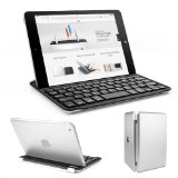 Anker Ultra-Slim Bluetooth Wireless Aluminum Keyboard and Cover 2 in 1 for iPad mini 3  mini 2  iPad mini