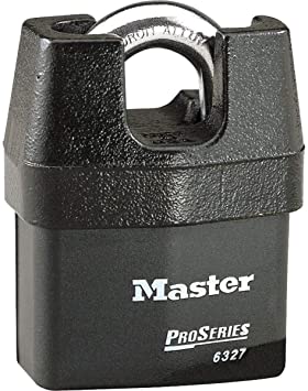 Master Lock 6327EURD 67mm Pro Series Weather Tough Padlock Shrouded Shackle