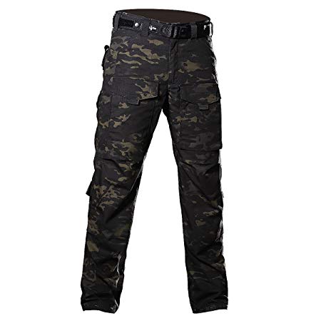 FREE SOLDIER Military Multi Pocket Pants Rip Stop Water Repellent Combat Trouser Tactical Pants