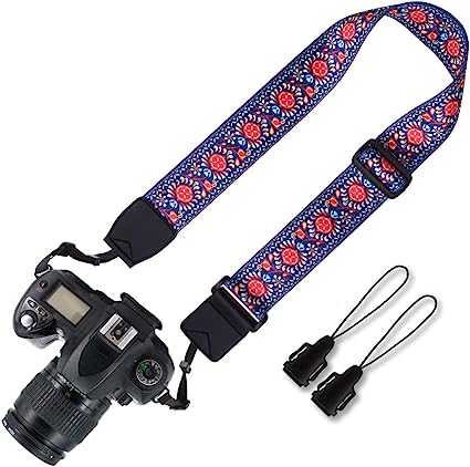 Elvam Adjustable Camera Belt Strap Compatible for DSLR/SLR/DC/Instant Camera