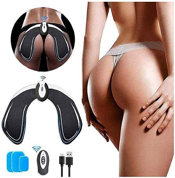 Moonssy ABS Stimulator Hips Trainer, Electronic Backside Muscle Toner, Smart Wearable Buttock Toner Trainer for Men Women Replacement Gel