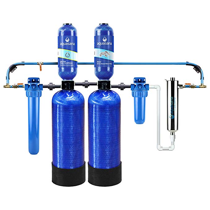 Aquasana Rhino Whole House Water Filtration System (Well Water plus SimplySoft   UV)