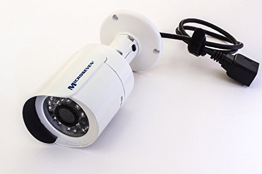 Microseven 1.3MP Megapixel 960p Onvif 3.6 mm 1/3" Aptina CMOS Bullet Real HD H.264 Metal IP Camera P2P IP66 20M IR ICR Filter Indoor / Outdoor - M7B15 ONVIF  Free Live Streaming on microseven.tv (without POE package)