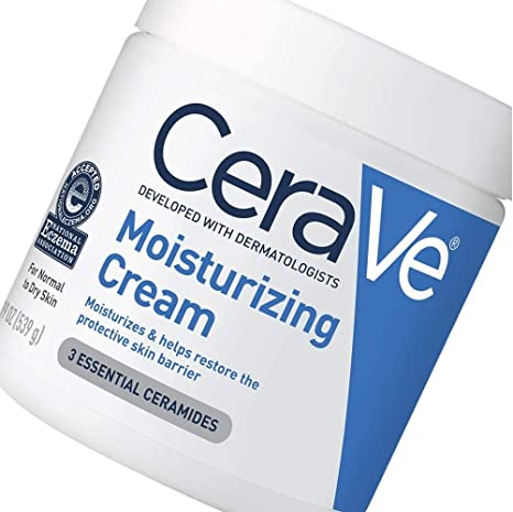 Moisturizing Cream | Body and Face Moisturizer for Dry Skin | Body Cream with Hyaluronic Acid and Ceramide ( 1 Box (19 Oz)