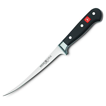 Wusthof 4622-7 CLASSIC Fillet Knife One Size Black, Stainless Steel