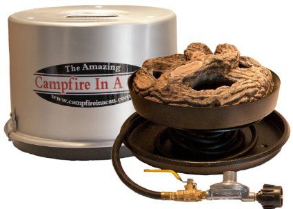 Campfire In A Can Portable Propane Outdoor Fire Pit Patio Heater