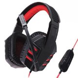 TeckNet 71 Channel Surround Sound Headband Vibration Gaming Headset Over-Ear Headphone With Microphone For PC Computer Gaming USB Connection