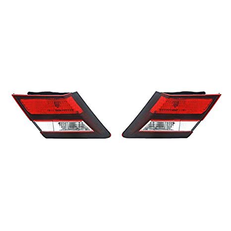 NEW PAIR OF INNER TAIL LIGHTS FITS HONDA CIVIC DX EXL EX 2013-2015 34150-TR0-A51 34155TR0A51 34150TR0A51 HO2803105 34155-TR0-A51