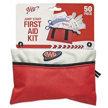 Lifeline First Aid 4176AAA AAA 50 Piece Jump Start First Aid Kit