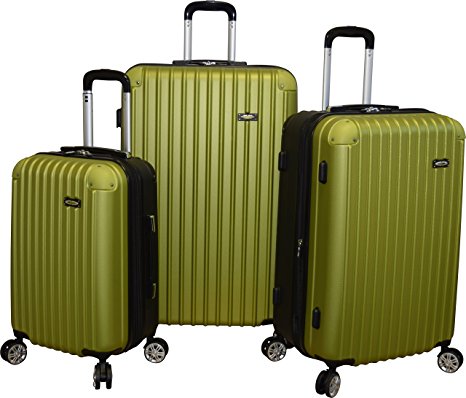 Kemyer New 700 Plus Series Lightweight 3-PC Expandable Hardside Spinner Luggage Set
