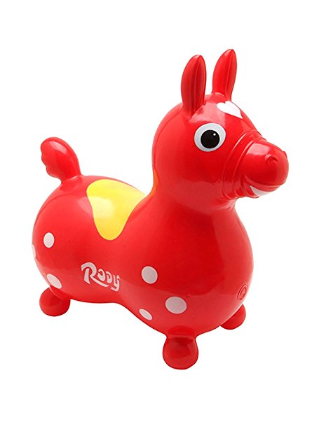 Gymnic ~ Rody Inflatable Hopping Horse, assorted colours