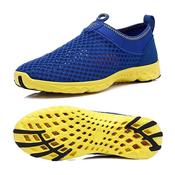KRIMUS Womens Mens Water Shoes Lightweight Quick Dry Aqua Walking Shoes