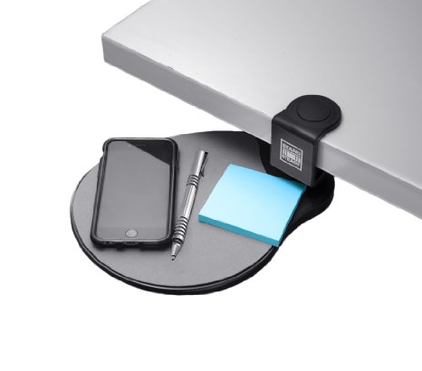 The Original Desk Potato: Easy Attachable Desk Shelf / Mouse Pad / Tablet Stand / & more. Use it Everywhere, for Everything!