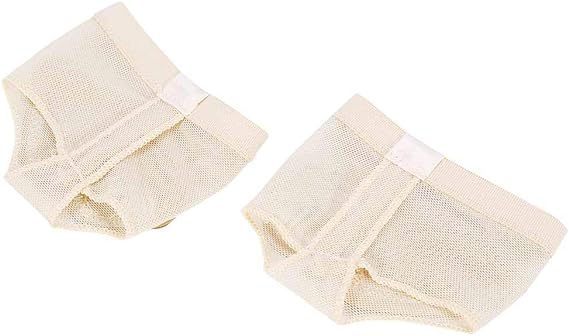 Dance Paw Pads, Lyrical Ballet Belly Dance Foot Thong Paws Half Sole Foot Toe Undies Forefoot Pad Fitness Accessory for Women Girls, S, M, L, XL(S)