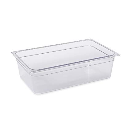 Rubbermaid Commercial Products FG132P00CLR Full Size 20-5/8-Quart Cold Food Pan