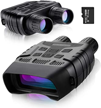 FREE SOLDIER Night Vision Goggles Binoculars - Digital Infrared Binoculars for Adults with Night Vision 984ft Viewing Range with 2.31" TFT Screen 32GB Memory Card Spy Gear for Hunting & Surveillance