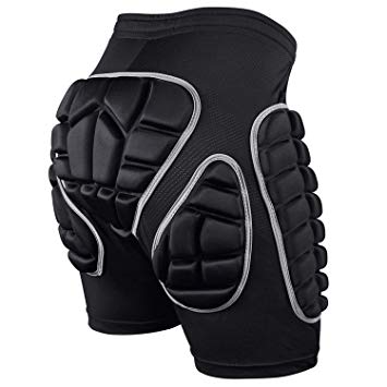 SKL Hip Protection 3D Padded Shorts, Breathable Impact Protection Shorts for Men & Women, EVA Protective Gear for Snowboarding, Skating and Ski, Protect Hip, Butt and Tailbone