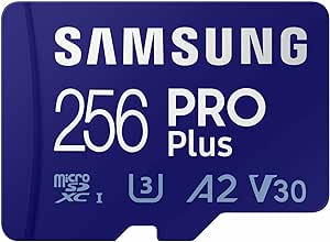 Samsung 256GB New Pro Plus MicroSD and Adapter MB-MD256SA/AM