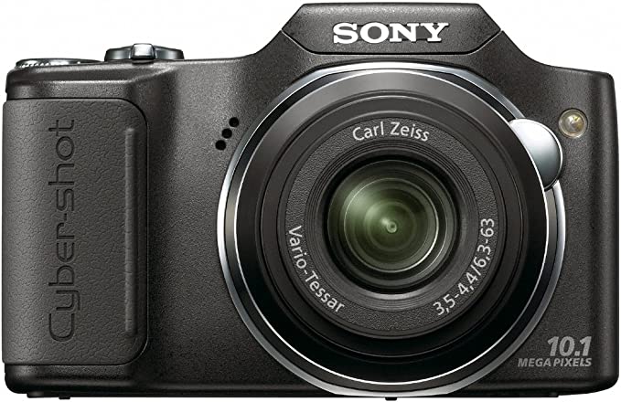 Sony Cyber-shot DSC-H20/B 10.1 MP Digital Camera with 10x Optical Zoom and Super Steady Shot Image Stabilization