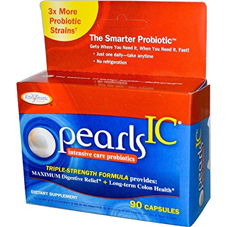 Enzymatic Therapy Pearls Ic 90 capsules(2 pck)