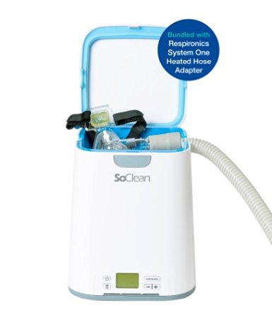 SoClean® 2 CPAP Cleaner and Sanitizing Machine with Respironics Heated Hose Adapter