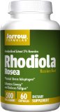 Jarrow Formulas Rhodiola Rosea 500mg  60 Capsules