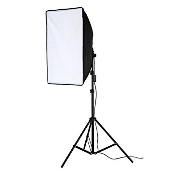 Lightdow 200W Photographic Equipment 20x28" Softbox Continuous Output Lighting Photo Studio Soft Light Bundle(Model Number: LD-TZ005)