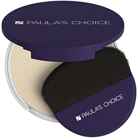 Paula's Choice RESIST Flawless Finish Pressed Powder with Custom Brush - Light, Buildable Coverage - Fair/Light