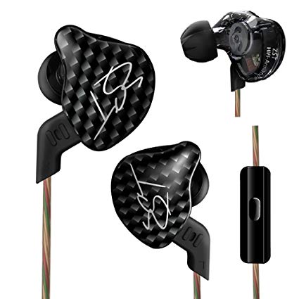 KZ ZST Balanced Armature With Dynamic In-ear Earphone BA Driver Noise Cancelling Headset With Mic Replacement Cable