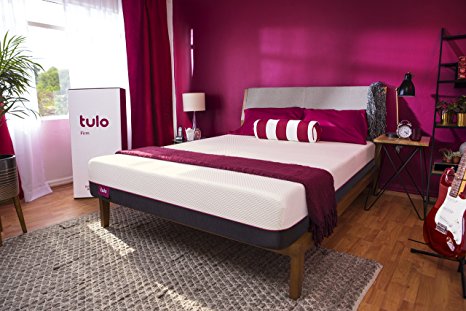 tulo Firm Foam Mattress, Queen Size, for Great Sleep and Optimal Total Body Support