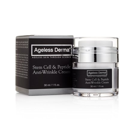 Ageless Derma Stem Cell and Peptide Anti Wrinkle Cream Formulated By Dr. Mostamand