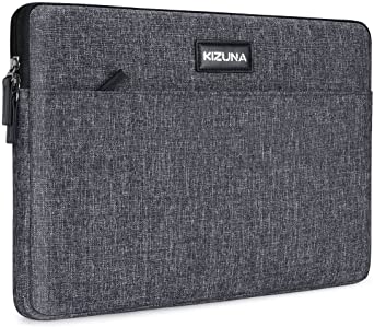 KIZUNA Tablet PC Sleeve 10 Inch Laptop Bag Notebook Case Compatible with 9.7" 10.5" 11" iPad Pro/10.5" iPad Air/10 Microsoft Surface Go/10.5" Samsung Galaxy Tab/10.8" Huawei MediaPad M5 Pro, Grey