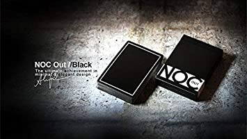 MTS NOC Out Black Playing Cards