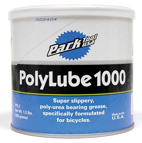 Park Tool PPL-2 Polylube 1000 Grease Tub (1 Lb)