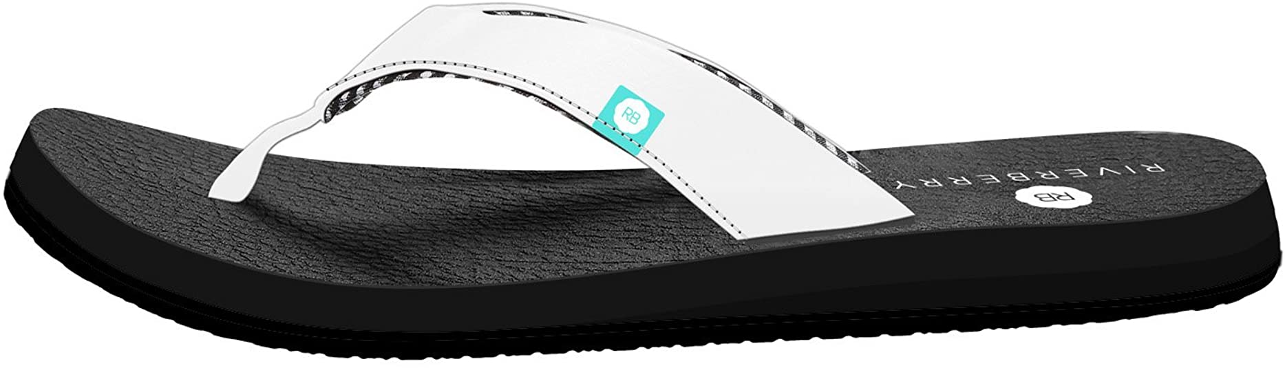 Riverberry Women's Yoga Flip Flop with Yoga Mat Padding