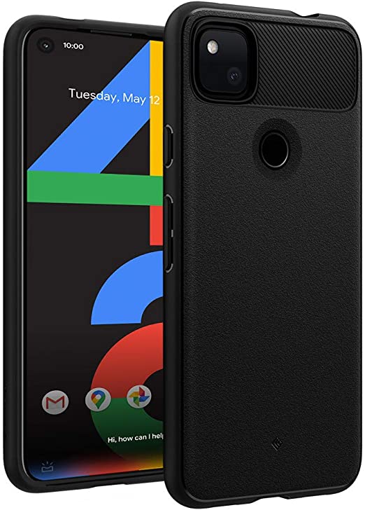 Caseology Vault for Google Pixel 4a Case (2020) - Matte Black