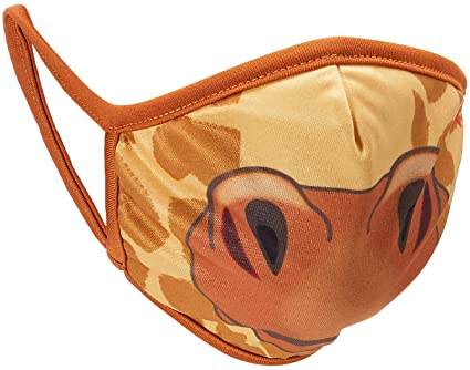 Wild Republic Wild Smiles Face Mask, Reusable Face Mask, Washable Face Mask, Half Face Mask