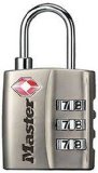 Master Lock 4680DNKL TSA-Accepted Set-Your-Own Combination Lock Nickel