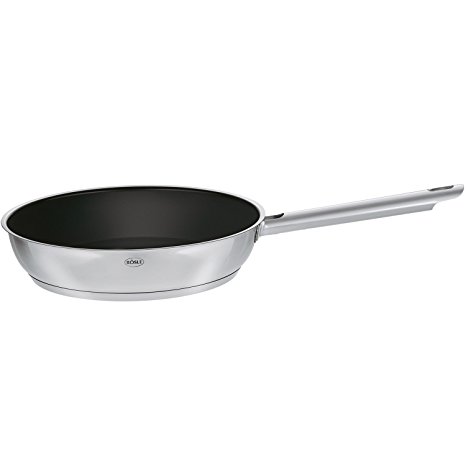 Rösle Elegance - Stainless Steel Cookware - Chef Pan with Ceramic Coating, 8-inch