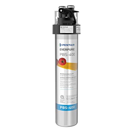 Everpure PBS-400 Drinking Water Filter System for Prep Sink and Wet Bar (EV9270-85).  Quick Change Cartridge System. Commercial Grade Water Filtration and Lead Reduction