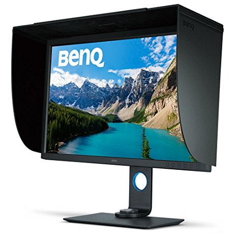 BenQ 31.5 inch 4K Photographer Monitor (SW320), 3840x2160 UHD, HDR, 99% AdobeRGB, 100% Rec.709, DCI-P3, HW Calibration, 14-bit 3D LUT, GamutDuo, HDMI 2.0, Hotkey Puck