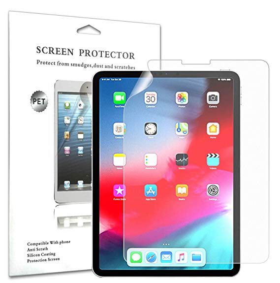 Orzero Matte Similar-Paper Screen Protector Compatible for iPad Pro 11 inch 2018 and Apple Pencil [Smooth Writing Experience] [Full Coverage], Anti-Glare Anti-Scratch [Lifetime Replacement Warranty]