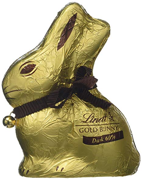 Lindt Dark Chocolate Gold Bunny, 200 g, Pack of 3