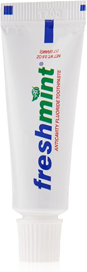 Freshmint Flouride Toothpaste, 144 Count, 0.6 Ounce