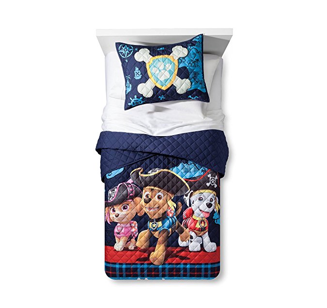 Paw Patrol Pirate Pups Twin/Full Quilt & Sham